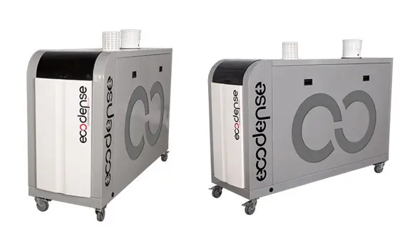 Two compact Ecodense boiler units